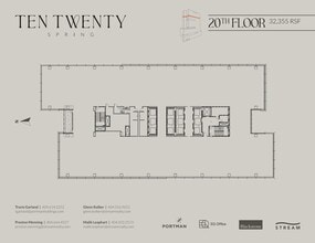 1020 Spring St, Atlanta, GA to rent Floor Plan- Image 1 of 1
