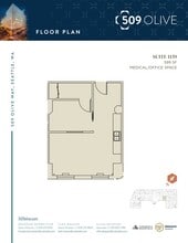 509 Olive Way, Seattle, WA to rent Floor Plan- Image 1 of 1