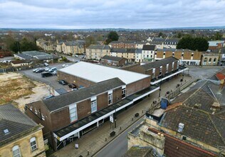 2-12 Bank St, Melksham, WIL - AERIAL map view