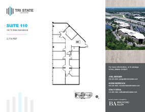 300 Tri State International, Lincolnshire, IL for rent Floor Plan- Image 1 of 1