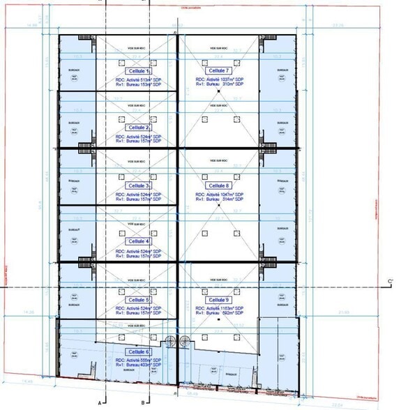 Light Industrial in Ivry-sur-Seine to rent - Floor Plan - Image 3 of 5