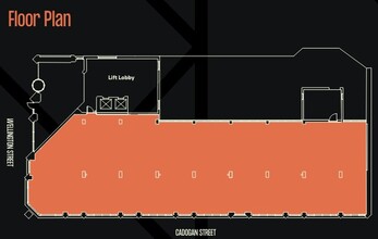 70 Wellington St, Glasgow to rent Floor Plan- Image 2 of 2