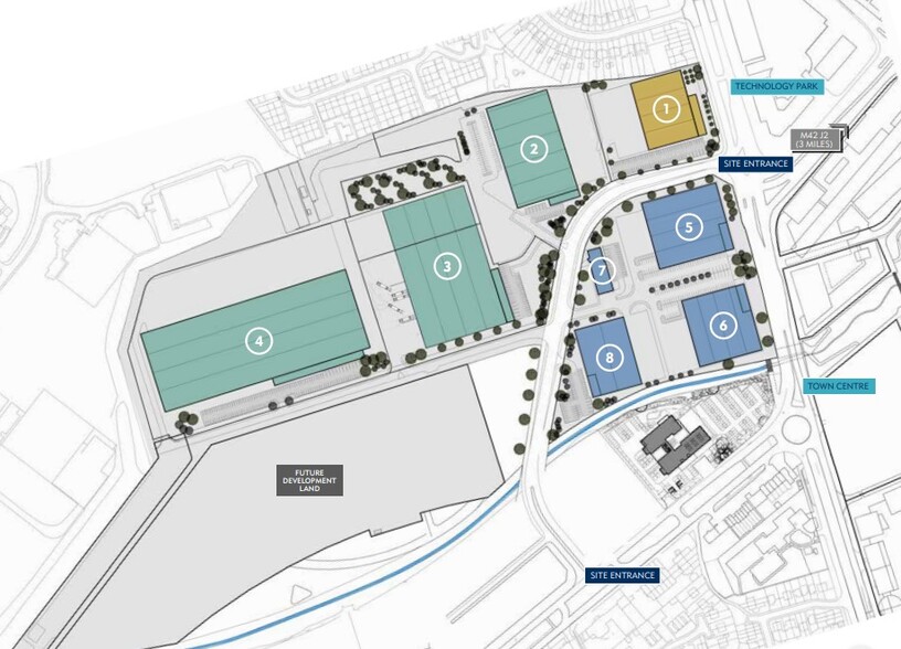 1 Bristol Rd, Birmingham for rent - Site Plan - Image 2 of 2