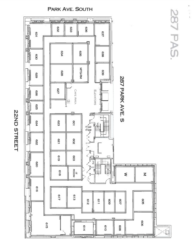 287 Park Ave S, New York, NY for rent Floor Plan- Image 1 of 1