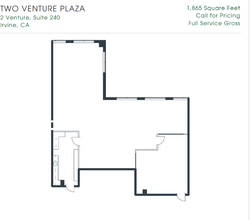 2 Venture, Irvine, CA for rent Floor Plan- Image 1 of 1