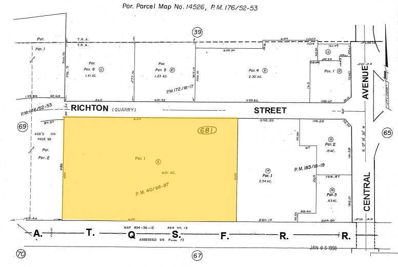 5161 Richton Rd, Montclair, CA for sale - Plat Map - Image 2 of 8