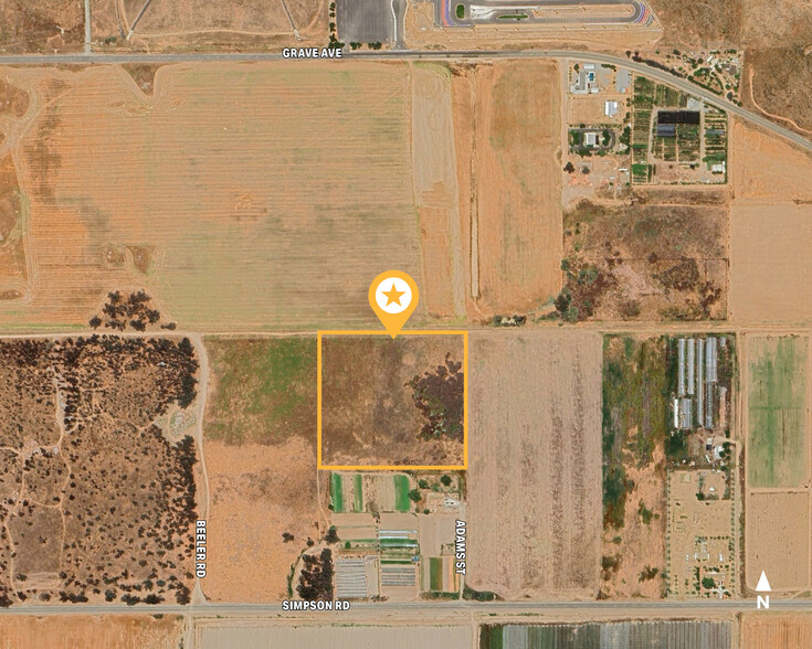 8.85 Acres Winchester, Winchester, CA for sale - Aerial - Image 1 of 2