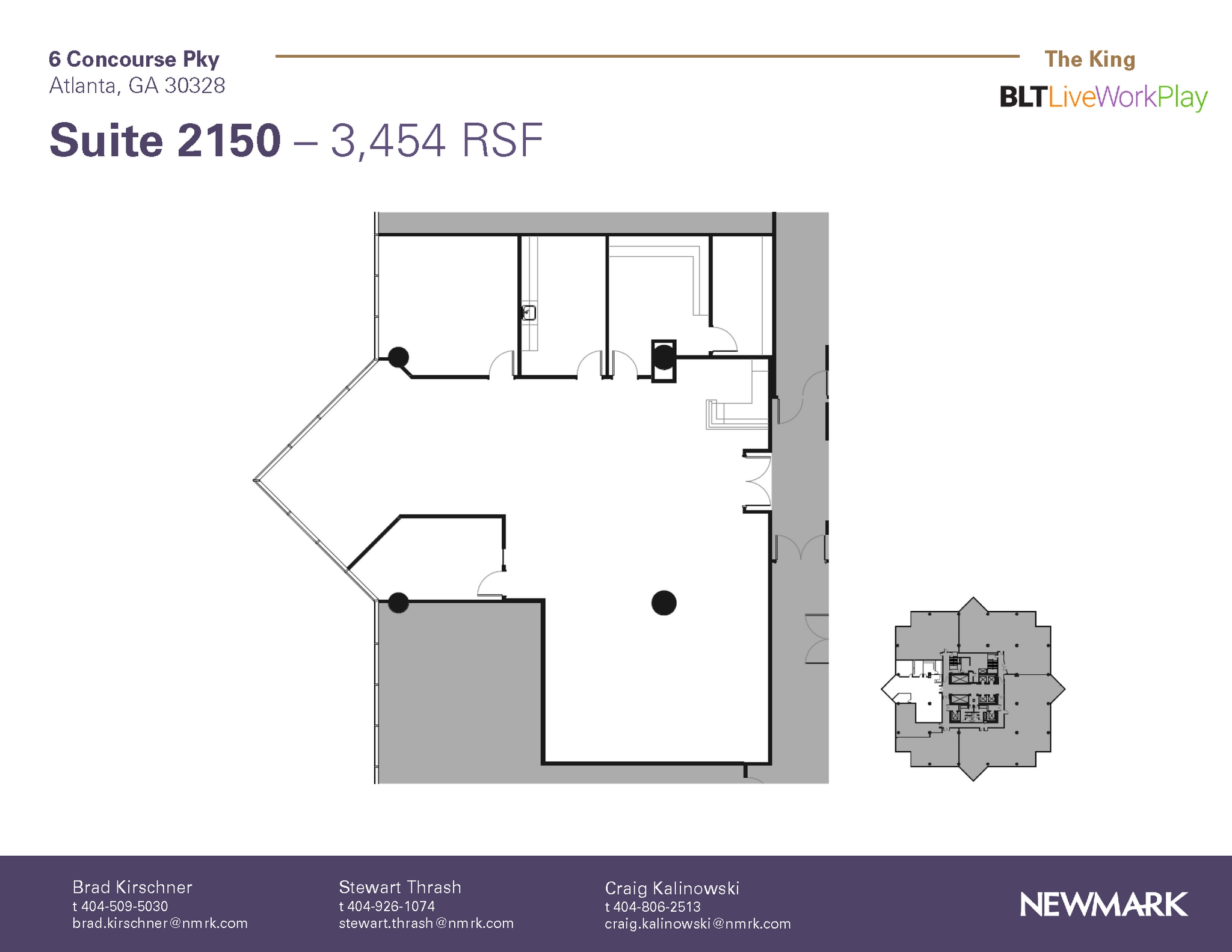 6 Concourse Pky NE, Atlanta, GA to rent Floor Plan- Image 1 of 1