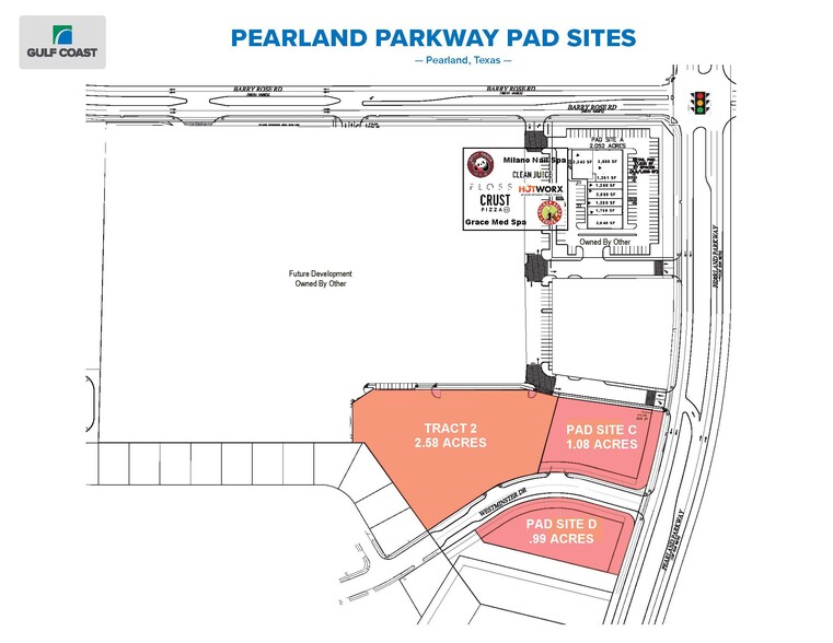 2110 Pearland Pky, Pearland, TX for rent - Site Plan - Image 2 of 2