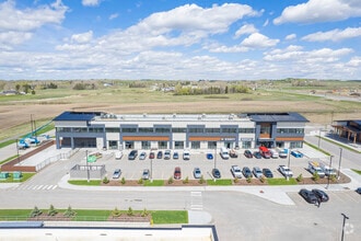 258 Northridge Drive Okotoks, Okotoks, AB - AERIAL  map view