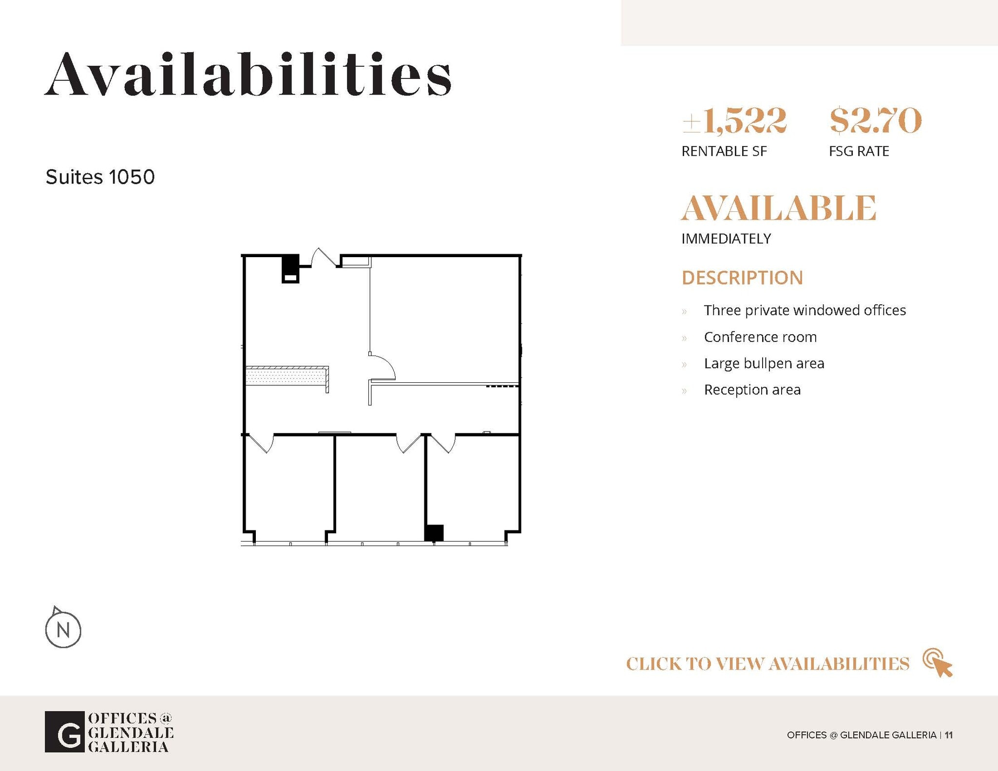 100 W Broadway, Glendale, CA to rent Floor Plan- Image 1 of 1