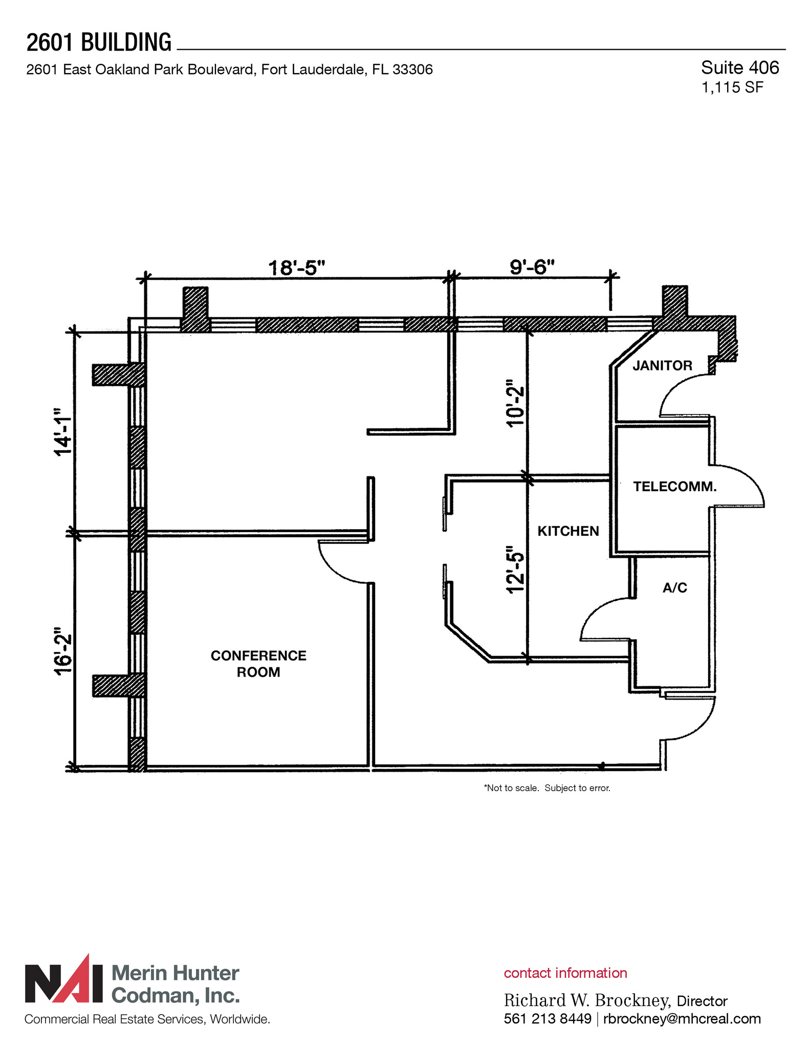 2601 E Oakland Park Blvd, Fort Lauderdale, FL for rent Floor Plan- Image 1 of 1