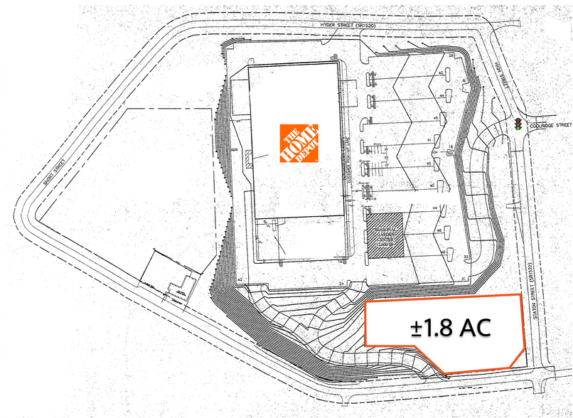 999 Linda Vista Drive, Hendersonville, NC for sale - Site Plan - Image 3 of 3