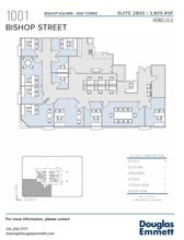 1001 Bishop St, Honolulu, HI for rent Floor Plan- Image 1 of 1