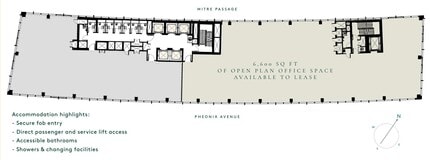 6 Greenwich Peninsula, London to rent Floor Plan- Image 2 of 4