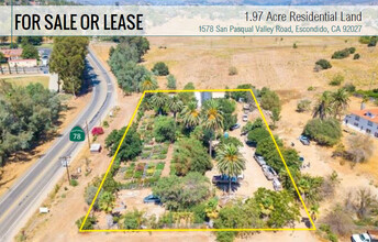 1578 San Pasqual Valley Rd, Escondido, CA for sale Aerial- Image 1 of 1