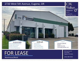 More details for 2710-2720 W 5th Ave, Eugene, OR - Light Industrial for Rent