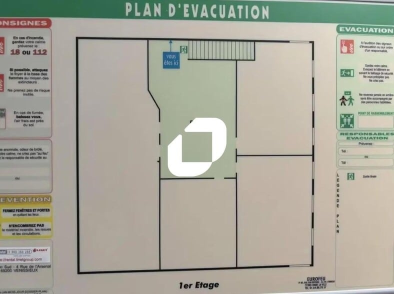 4 Rue De L'Arsenal, Vénissieux to rent - Floor Plan - Image 3 of 3