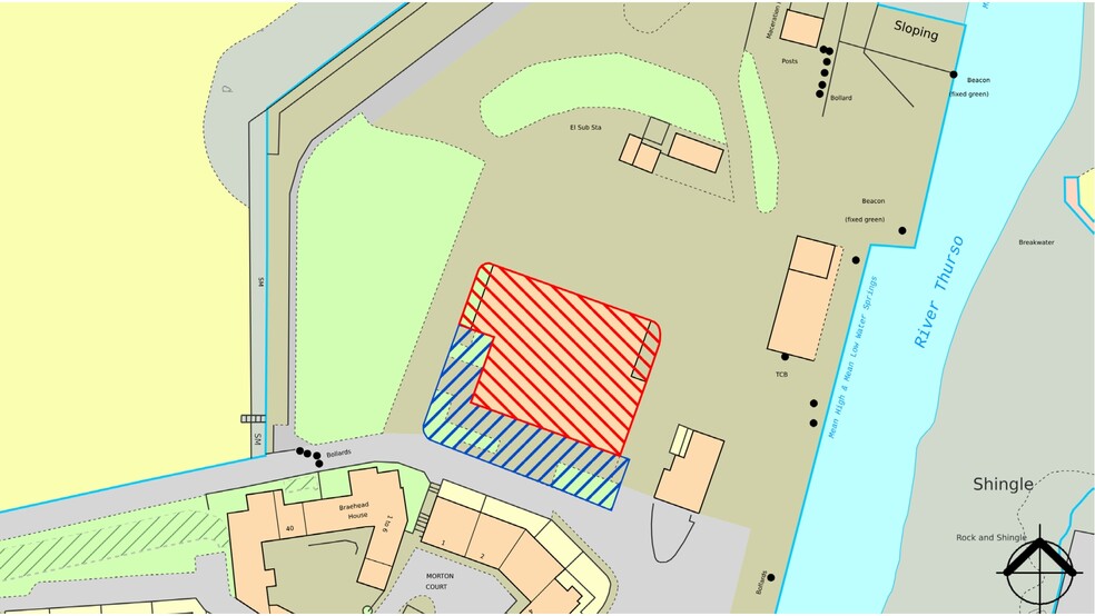 The Harbour, Thurso for sale - Site Plan - Image 3 of 3