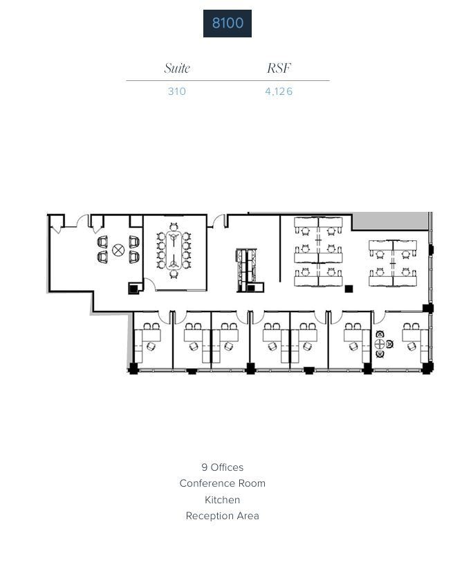 8100 Boone Blvd, Vienna, VA to rent Floor Plan- Image 1 of 1