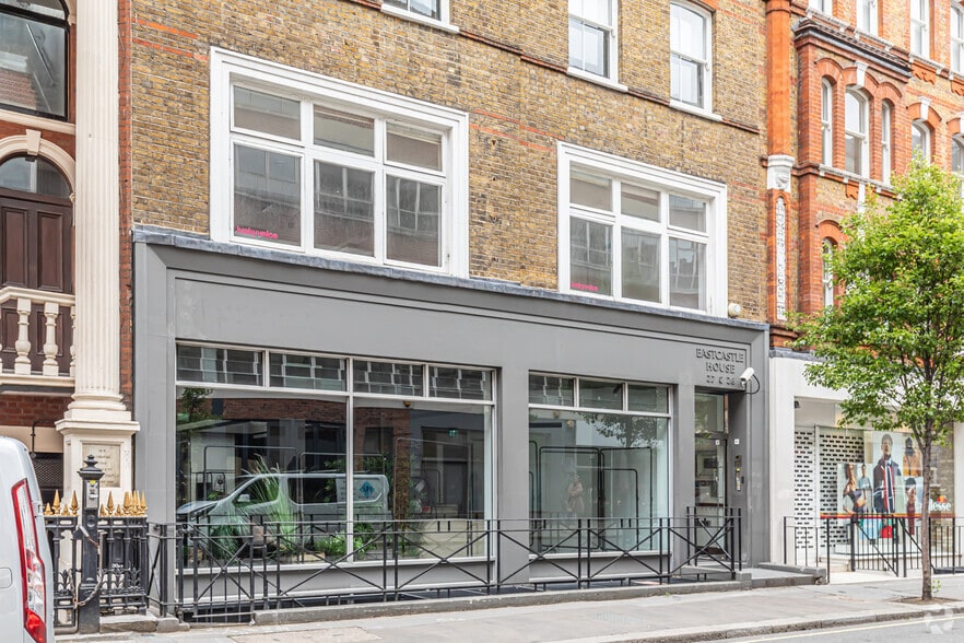 27-28 Eastcastle St, London to rent - Building Photo - Image 2 of 11