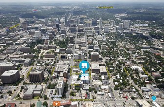 1705 Guadalupe St, Austin, TX - aerial  map view