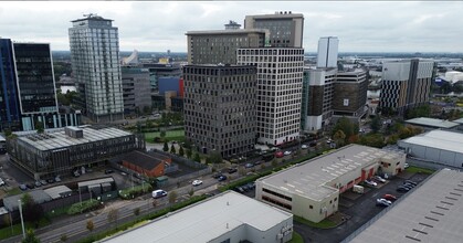 110 Broadway, Salford, GTM - aerial  map view