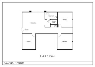 776 E Shaw Ave, Fresno, CA for rent Floor Plan- Image 1 of 1