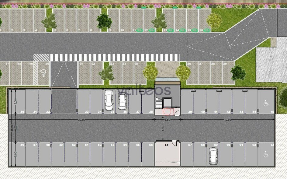 Office in Balma for sale - Site Plan - Image 3 of 6