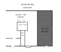 365 SW Villa Rica Way, Marietta, GA for rent Floor Plan- Image 1 of 1