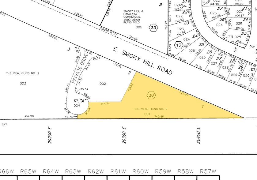 20270 E Smoky Hill Rd, Centennial, CO for rent - Plat Map - Image 2 of 6