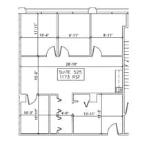 800 E Northwest Hwy, Palatine, IL to rent Floor Plan- Image 1 of 8
