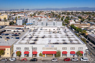 2675-2677 Zoe Ave, Huntington Park, CA - aerial  map view - Image1