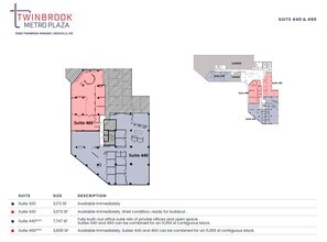12300 Twinbrook Pky, Rockville, MD to rent Floor Plan- Image 1 of 1