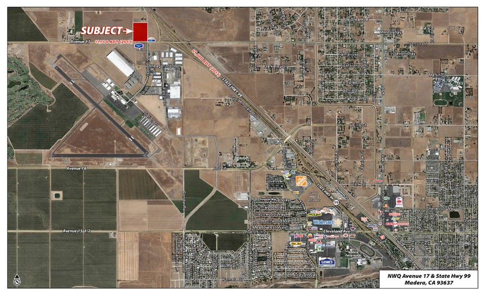 20+ ACRES CA-99 HIGHWAY COMMERCIAL LAND portfolio of 3 properties for sale on LoopNet.co.uk - Other - Image 2 of 6