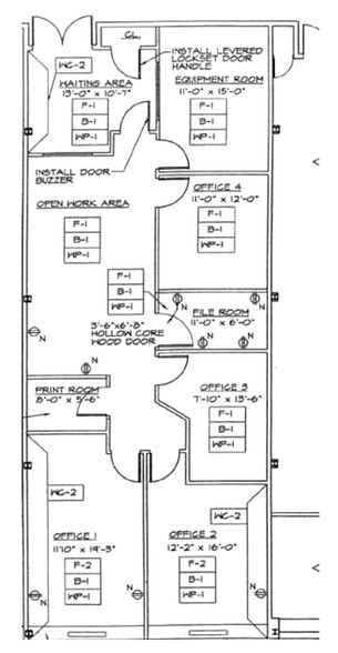 6800 Jericho Tpke, Syosset, NY for rent - Typical Floor Plan - Image 2 of 2