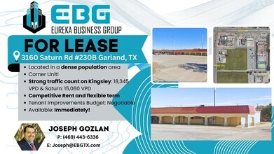 3110-3160 Saturn Rd, Garland, TX for rent Building Photo- Image 1 of 2