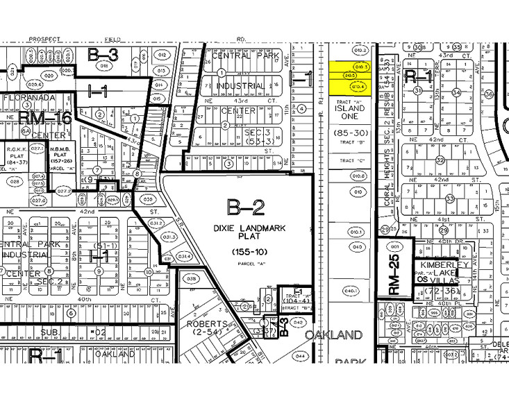 4351 NE 12th Ter, Oakland Park, FL for rent - Plat Map - Image 2 of 57