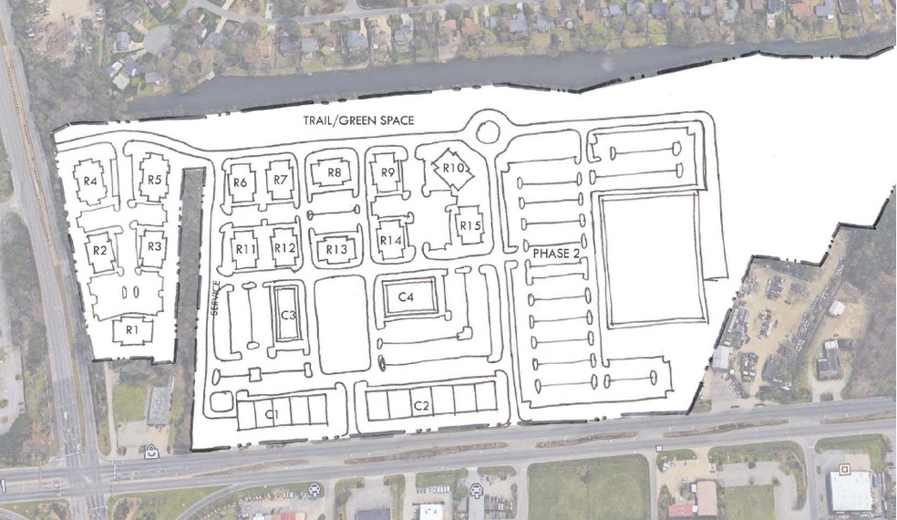 2312 George Washington Memorial Hwy, Tabb, VA for rent - Site Plan - Image 3 of 5