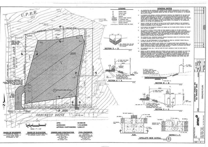 425 Orrcrest Dr, Reno, NV for sale - Site Plan - Image 2 of 2