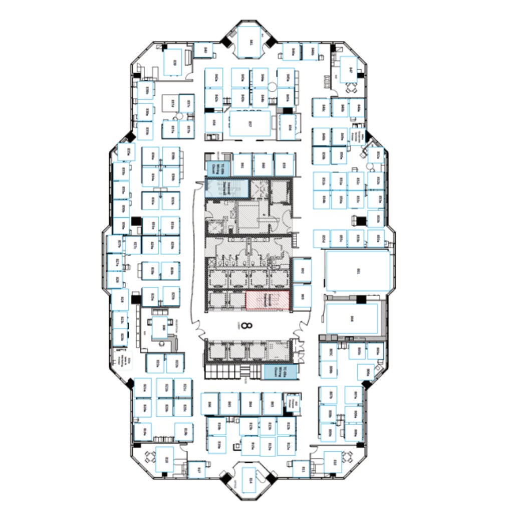 250 2nd St SW, Calgary, AB to rent Floor Plan- Image 1 of 2