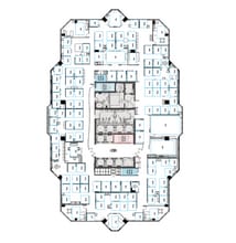 250 2nd St SW, Calgary, AB to rent Floor Plan- Image 1 of 2