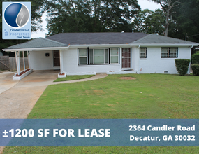 2364 Candler Rd, Decatur, GA for rent Building Photo- Image 1 of 6