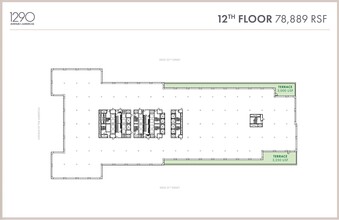 1290 Avenue of the Americas, New York, NY for rent Floor Plan- Image 1 of 2