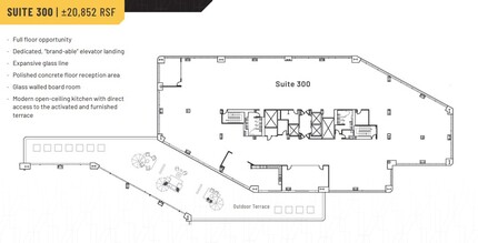 4301-4309 Hacienda Dr, Pleasanton, CA for rent Floor Plan- Image 2 of 2