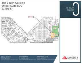 301 S College St, Charlotte, NC for rent Floor Plan- Image 1 of 1