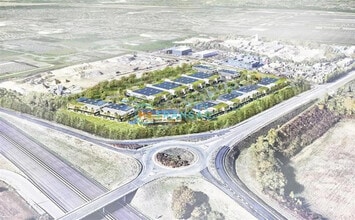 Flins-sur-Seine - Aerial  map view