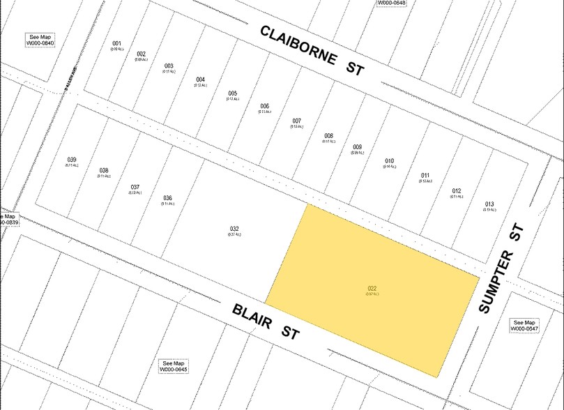 1700 Blair St, Richmond, VA for sale - Plat Map - Image 2 of 6