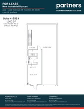 4125 Hollister St, Houston, TX for rent Site Plan- Image 1 of 1