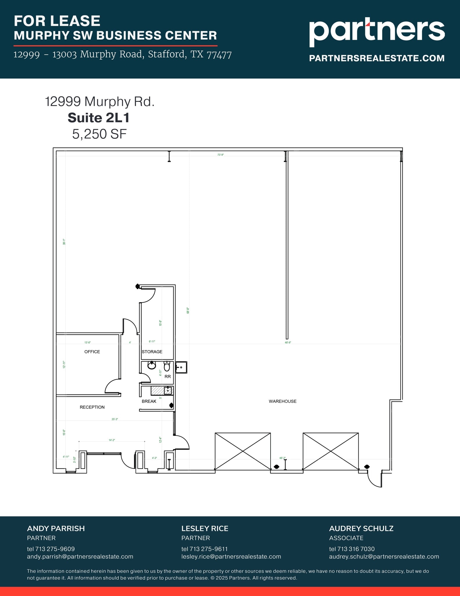 12999-13003 Murphy Rd, Stafford, TX to rent Site Plan- Image 1 of 1